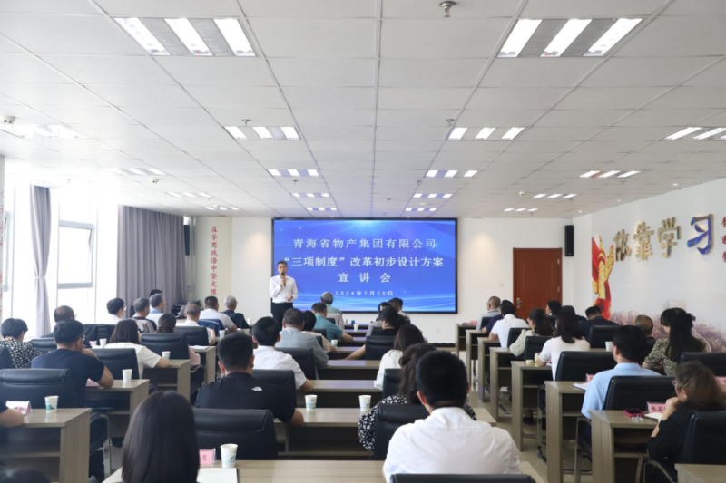 省物產(chǎn)集團舉辦&ldquo;三項制度&rdquo;改革初步設計方案宣講會