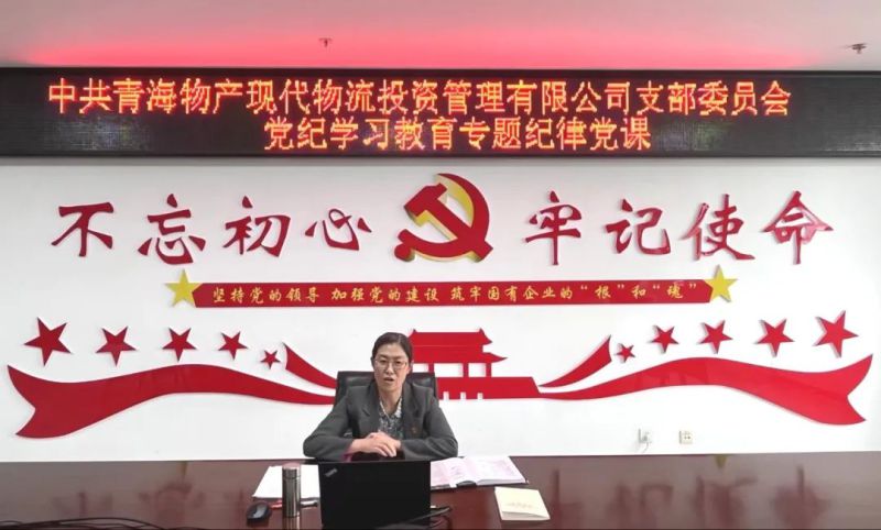 嚴明紀律作風 永葆政治本色&mdash;&mdash;集團黨委書記、董事長劉玲同志講授專題紀律黨課