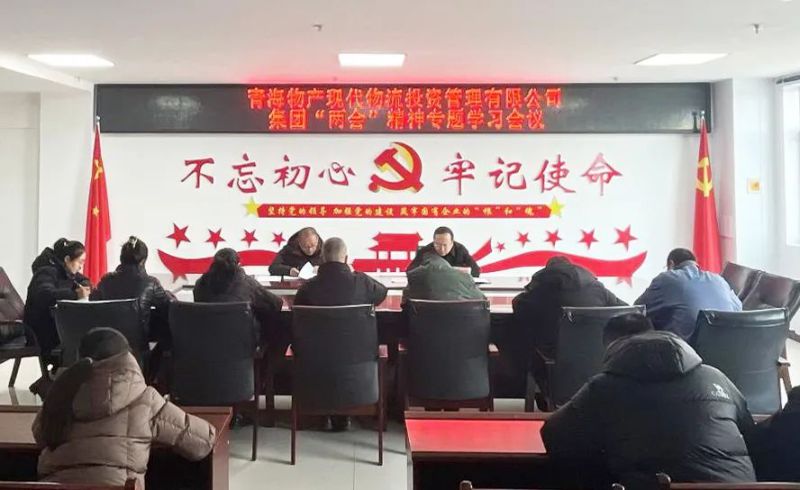 錨定目標鼓干勁 砥礪前行齊奮進&mdash;&mdash;現(xiàn)代物流公司召開集團&ldquo;兩會&rdquo;精神專題學(xué)習(xí)會議