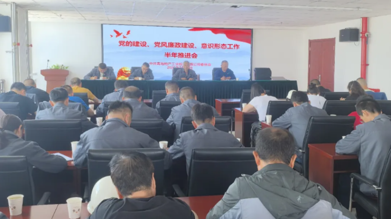 工投公司黨委召開黨的建設、黨風廉政建設、意識形態(tài)工作半年推進會