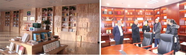 省委常委、省總工會(huì)主席馬吉孝同志來我司為全國(guó)職工書屋示范點(diǎn)揭牌